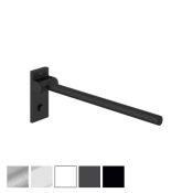 HEWI System 900 - 600mm Mobile Hinged Support Rail Mono, OPT Leg & Cover Plate - Choice of Finish